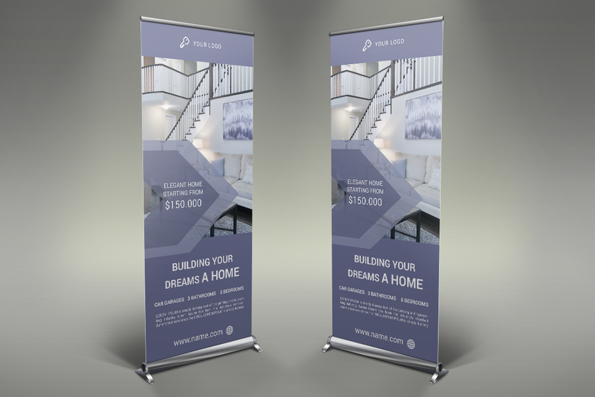 Real Estate Roll-Up Banner - SK, a Presentation Template by UNIK Agency