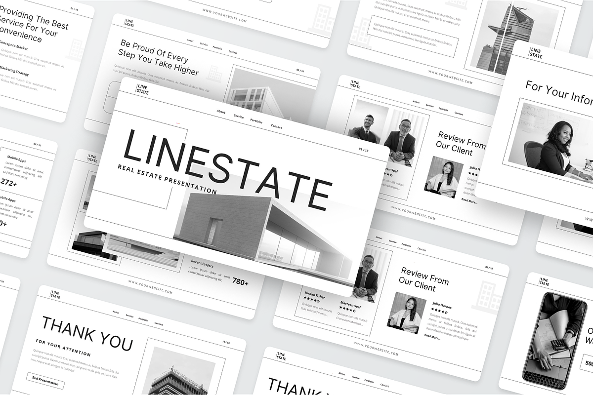 Real Estate Presentation GoogleSlide, a Presentation Template by SquidPixey (Photo 6 of 6)