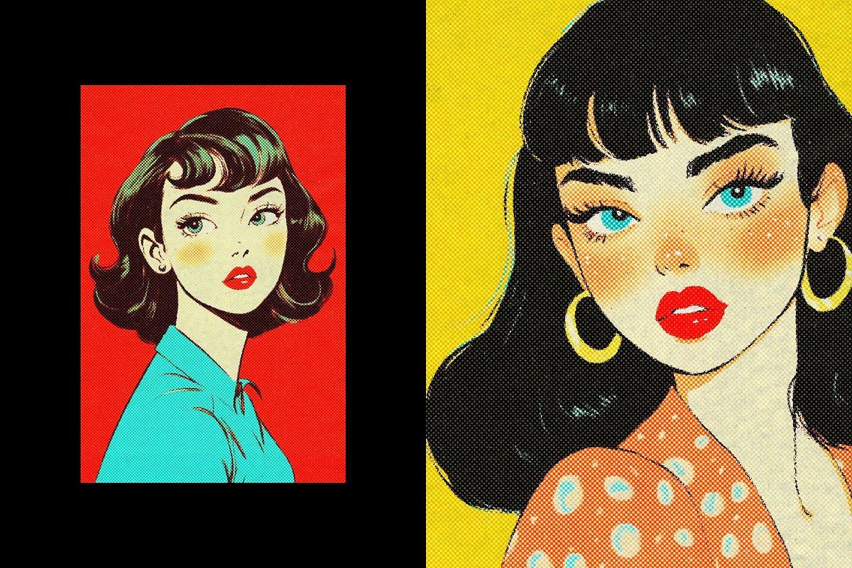 Old Halftone Printer Effect, a Layer Style Add-On by Design Squad (Photo 6 of 7)