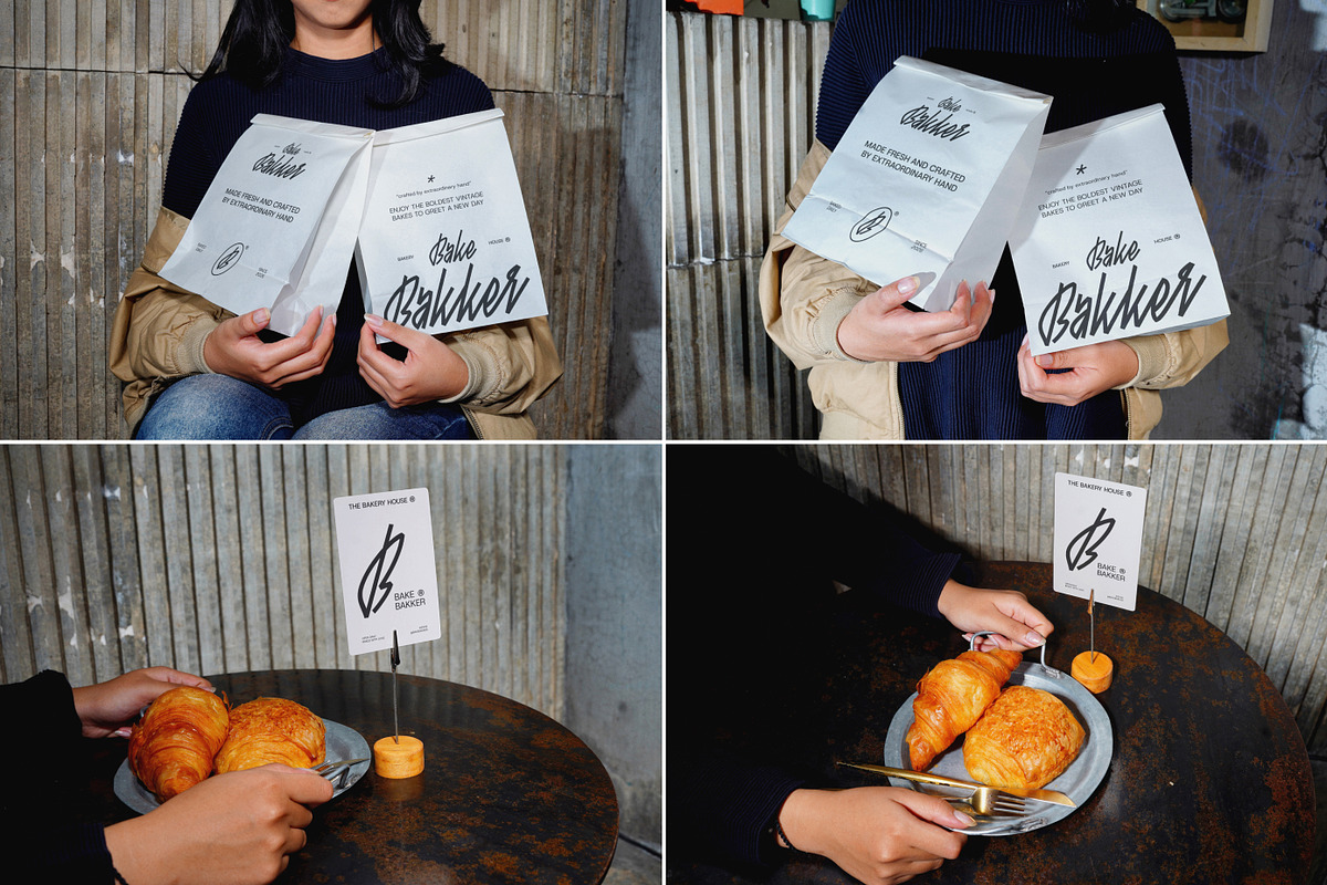 Bakery Shop Packaging Mockup, a Packaging Mockup by Vitora Mockup (Photo 8 of 9)