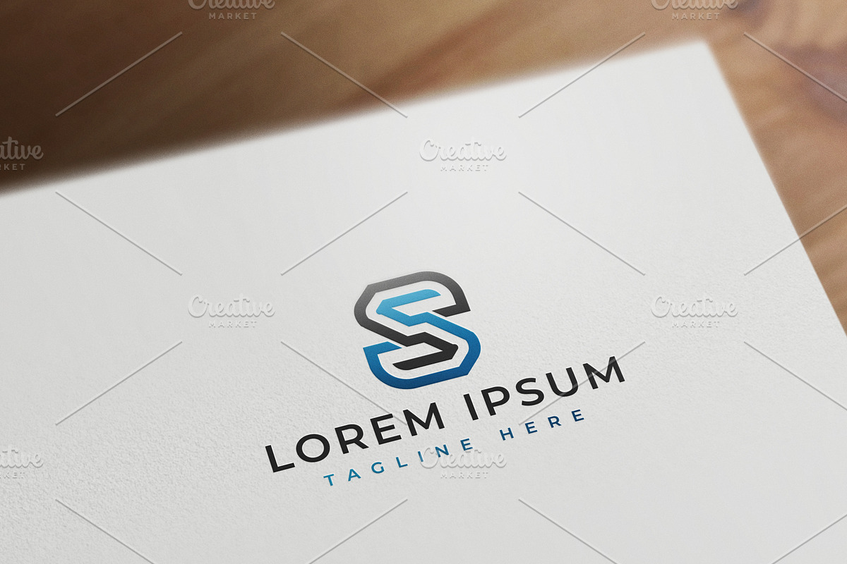 S letter logo, a Branding & Logo Template by vectplus (Photo 1 of 2)