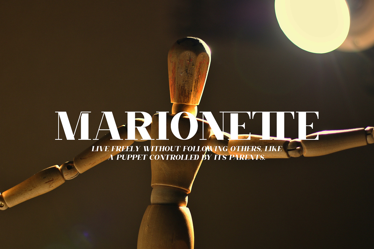 Filora All Caps Serif Font, a Serif Font by Idea Studio (Photo 6 of 13)