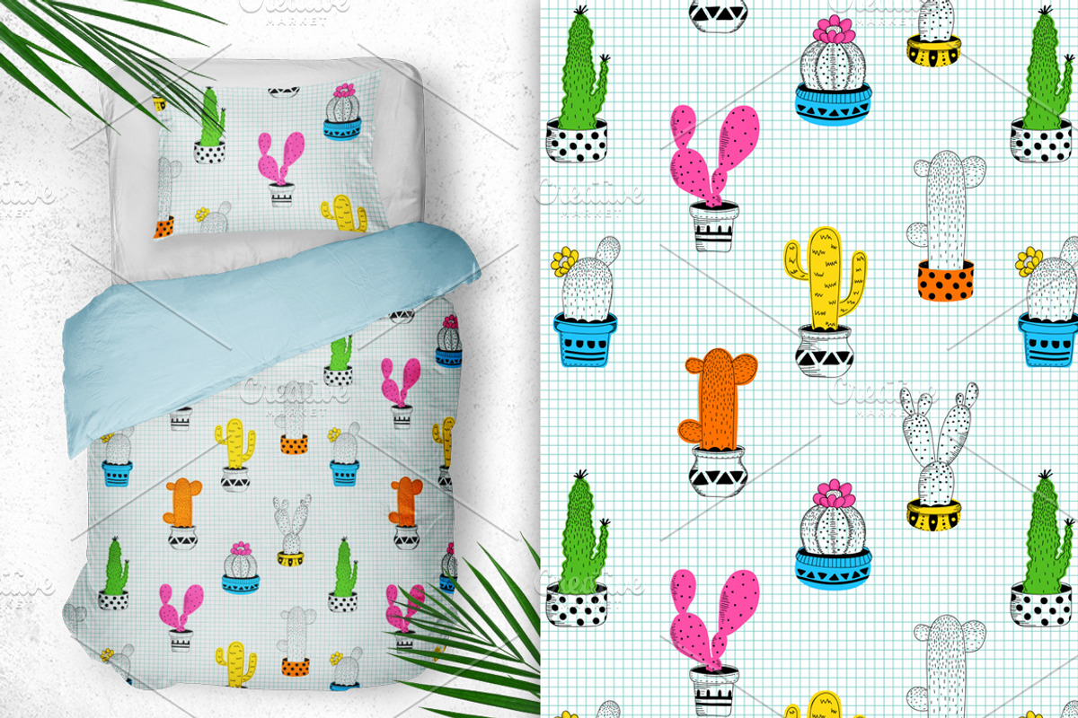 Cacti Prints & Patterns 20% OFF, a Pattern Graphic by Dasha_D (Photo 5 of 10)