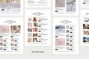 Wholesale Line Sheet Canva Templates, a Flyer Template by Meenom Templates (Thumbnail 4 of 8)