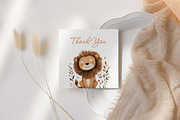 Leo - Baby Shower Invitation, an Invitation Template by CinderHeart Designs (Thumbnail 3 of 3)