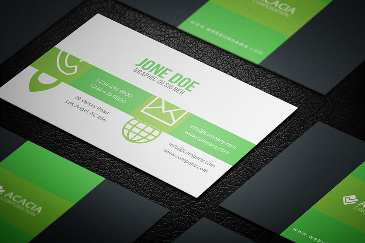 Business Card, a Business Card Template by DesignGhar (Photo 3 of 4)