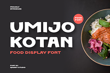 Umijo Kotan - Food Font