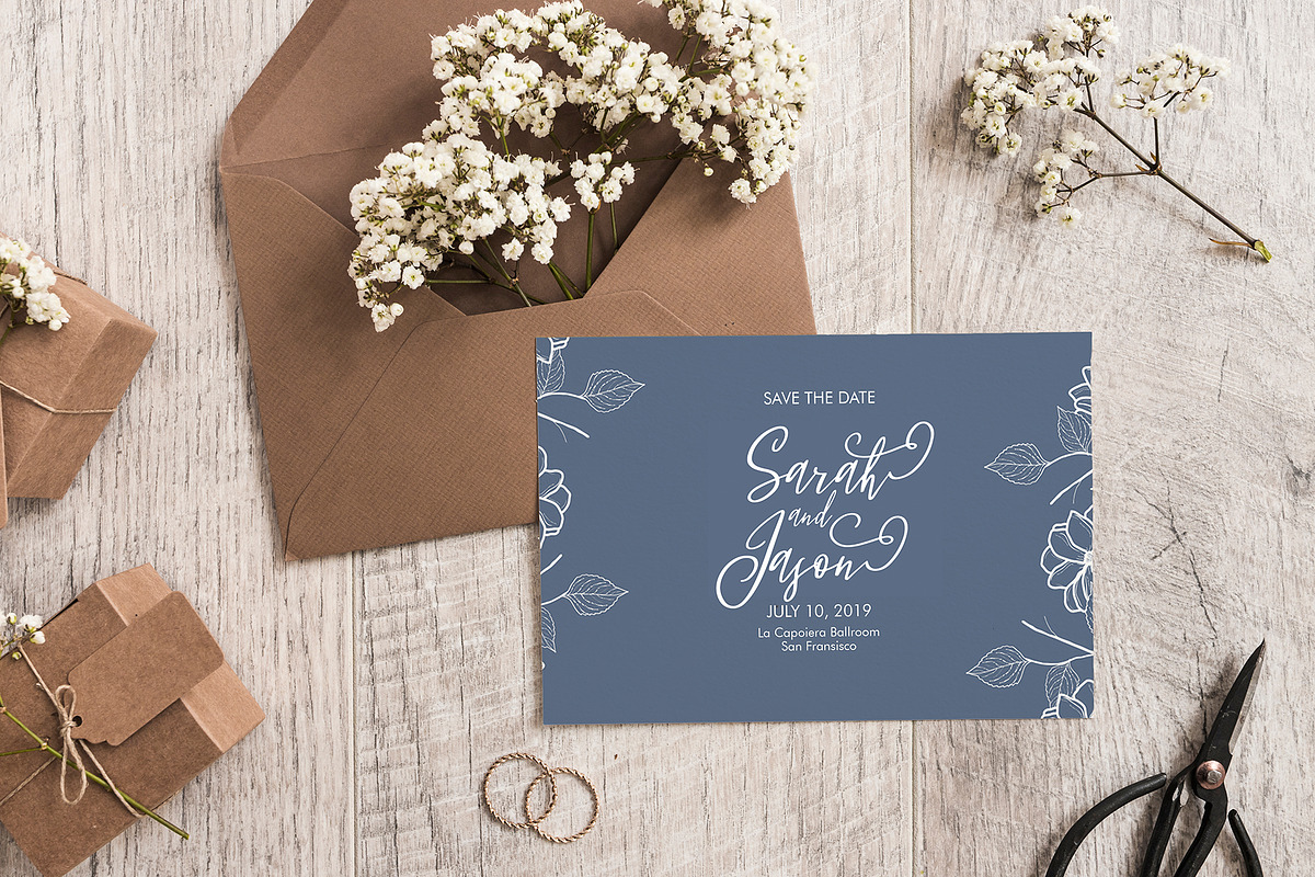 Fleur Bleue - Romantic Font preview 4