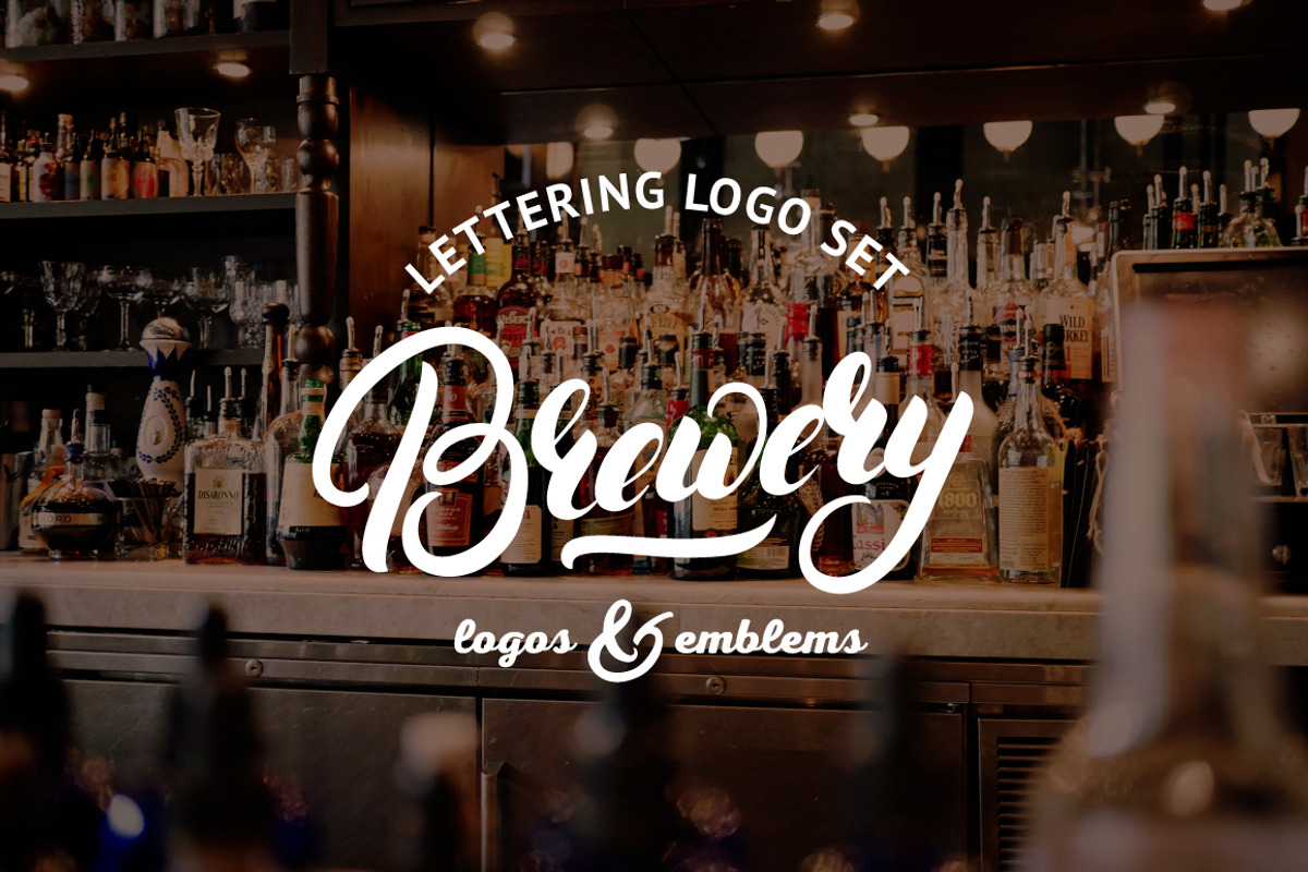 184 Lettering Logo Bundle, a Branding & Logo Template by Letters-Shmetters (Photo 5 of 22)