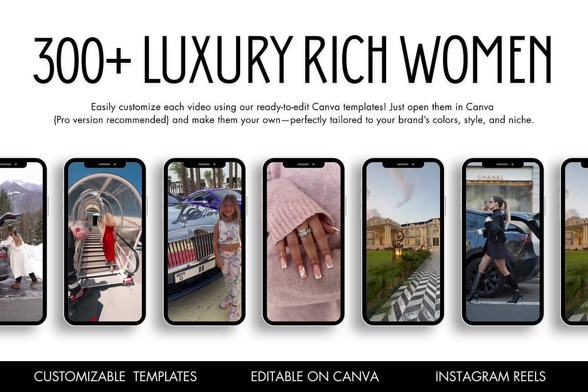 300+ Luxury Rich Women Videos