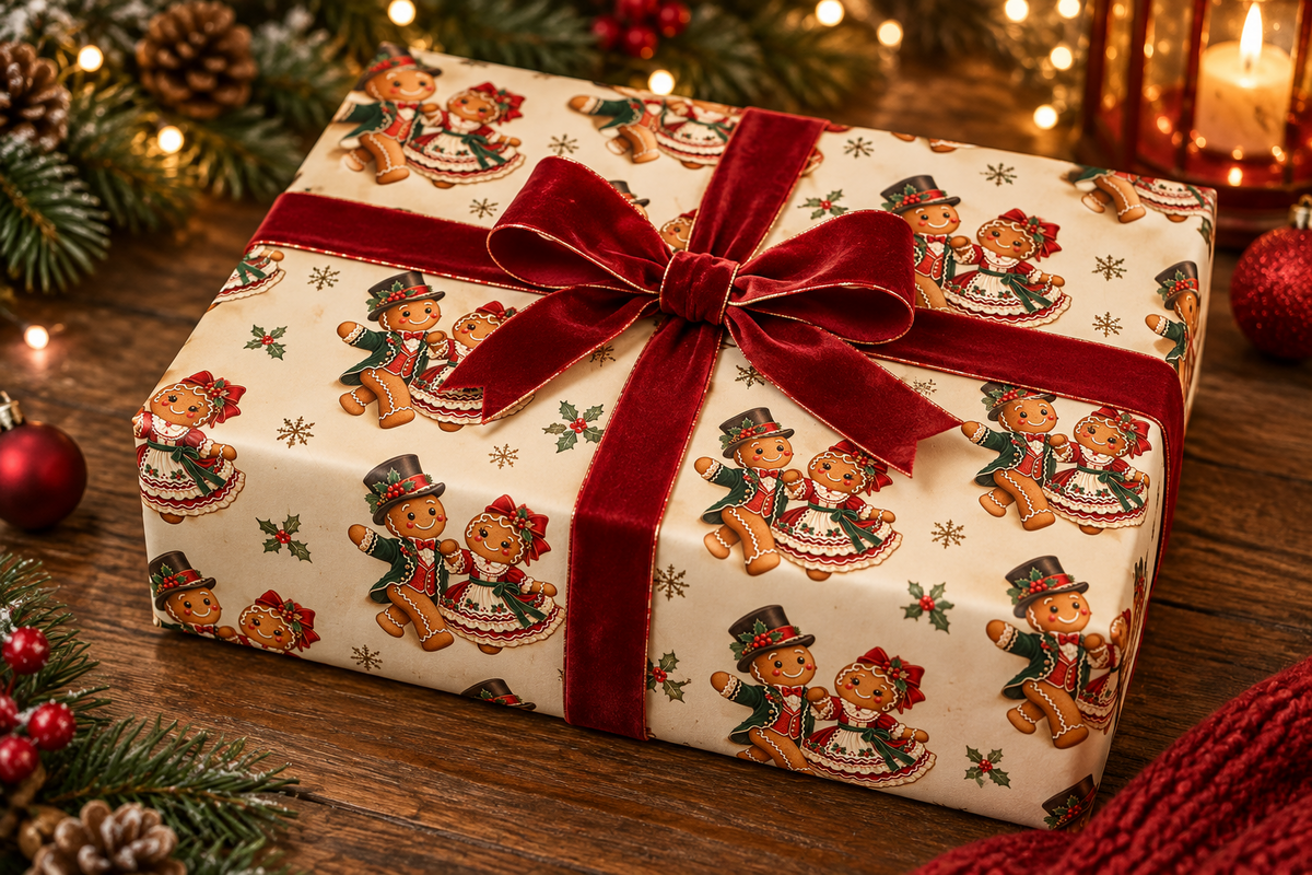 Vintage Christmas Gingerbread Bundle, an Object Graphic by Colorsfav (Photo 7 of 7)