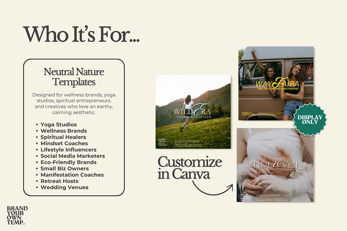 Earthy Eco Canva Template, a Templates & Theme by BYOTstudios (Photo 11 of 12)