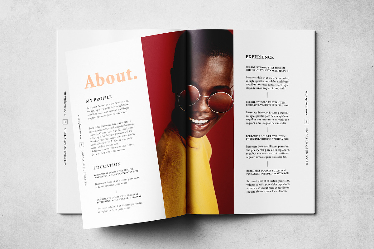 Portfolio Layout, a Print Template by Grkic Creative (Photo 3 of 15)