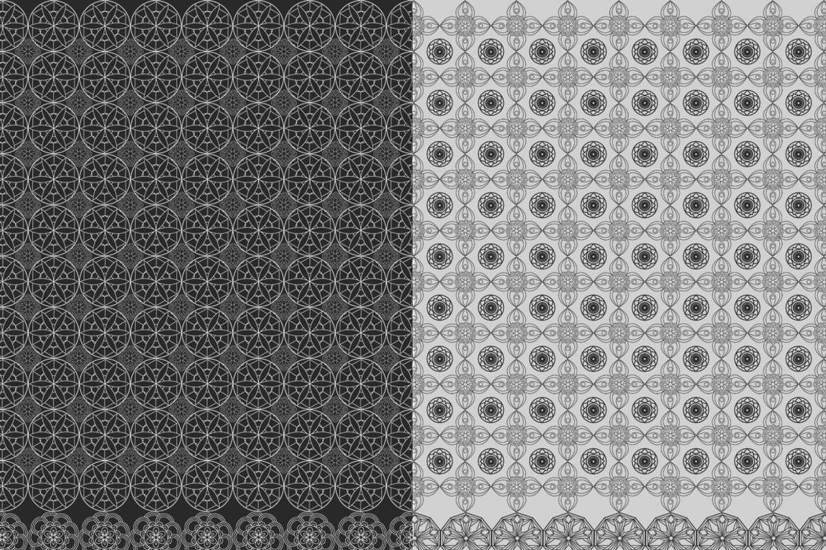 Geometric & Mandala Collection, an Illustration by Alpha Mike Foxtrot (Photo 8 of 9)