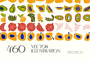 Modern Fruits | Wall Art Creator, an Object Graphic by Leleka.Store (Thumbnail 12 of 18)