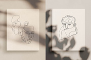 Faces Line Drawings, an Illustration by Whimsy Works (Thumbnail 3 of 4)