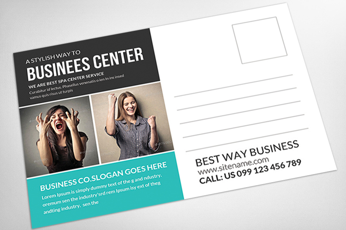 Multi Use Business Postcard, a Card Template by AfzaalGraphics (Photo 4 of 4)