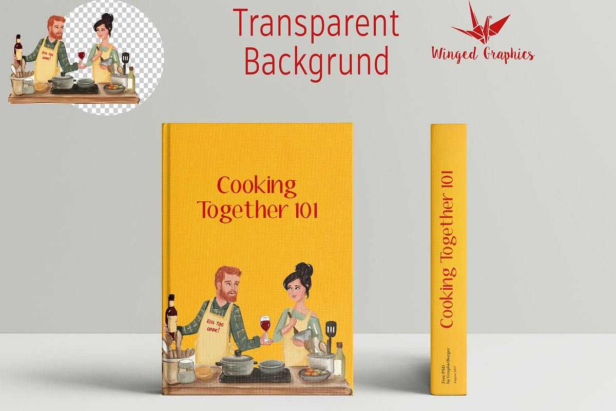 Everyday love : illustration set, a Person Illustration by Winged Graphics (Photo 3 of 4)