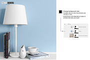 Lamp Vase Teacup Mockup, a Cups & Container Mockup by Pret-a-Mockup (Thumbnail 4 of 9)