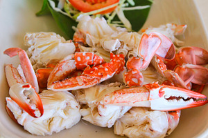 Steamed crab Thai food, a Food & Drink Photo by PEMIKA