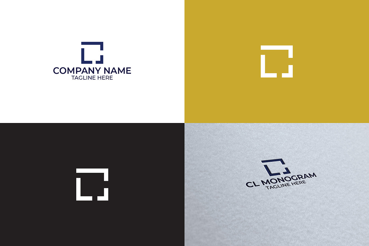 CL Monogram Logo, a Branding & Logo Template by GranzCreative