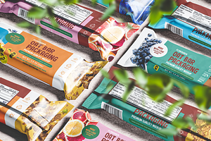 Protein Sport Bar Packaging Mockup, a Product Mockup by Se٧enStudio