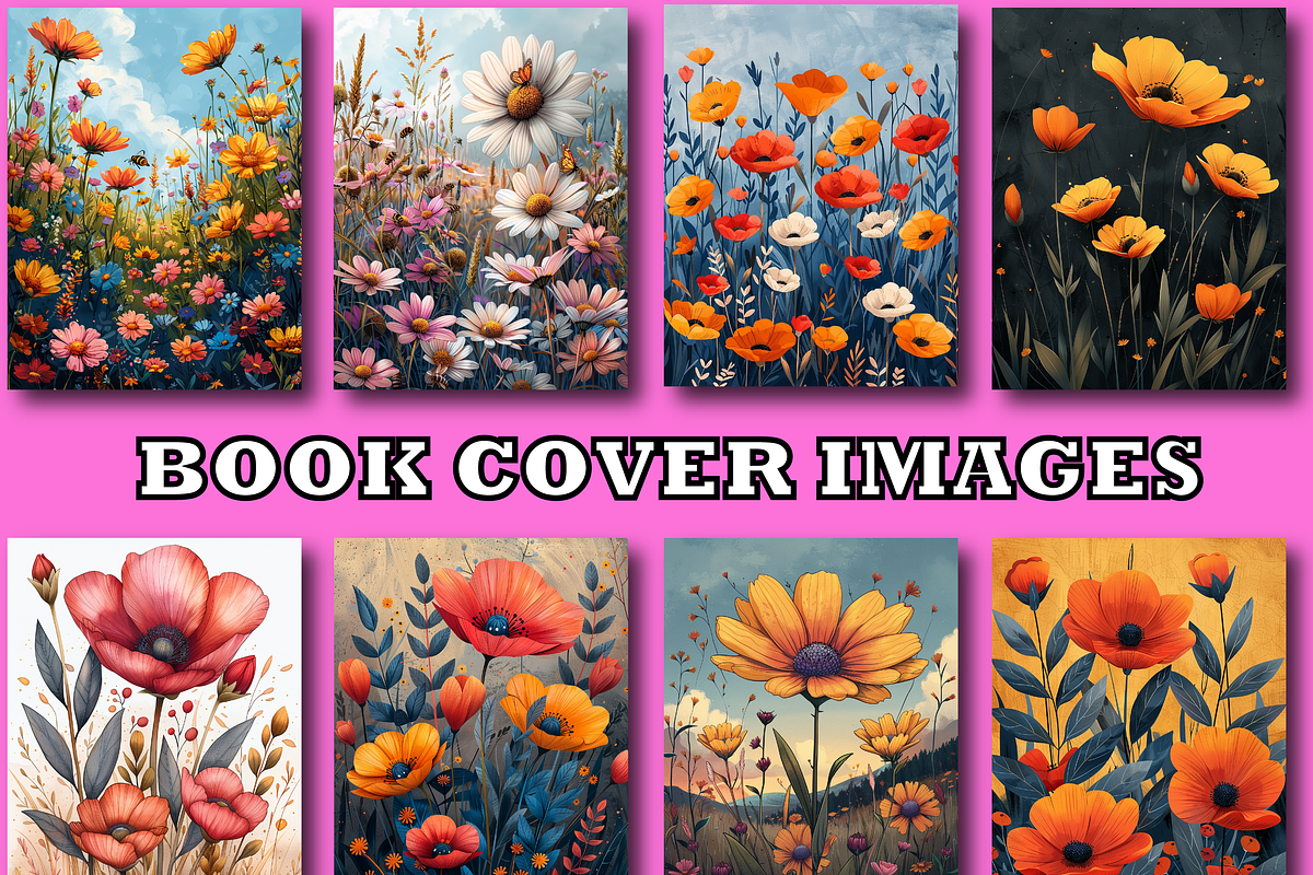 Wild Flower Coloring Pages For Adult, an Object Illustration by Design Zone