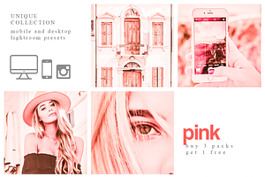 Pink Lightroom Presets