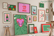 Fun Quirky Christmas Posters, a Background Graphic by Essentially Nomadic (Thumbnail 3 of 12)