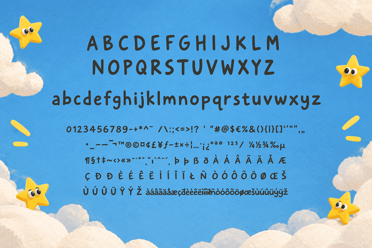 Abellya – Playful Kids Font, a Sans Serif Font by Letterhanna Studio (Photo 10 of 10)