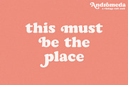 Andromeda // A Vintage Soft Serif, a Serif Font by Megs Lang (Thumbnail 3 of 18)