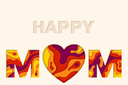 Mothers Day Invitation Cards, a Decorative Illustration by TAlex (Thumbnail 5 of 6)