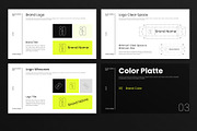 Brand Guideline Template, a Presentation Template by E-Type (Thumbnail 3 of 6)