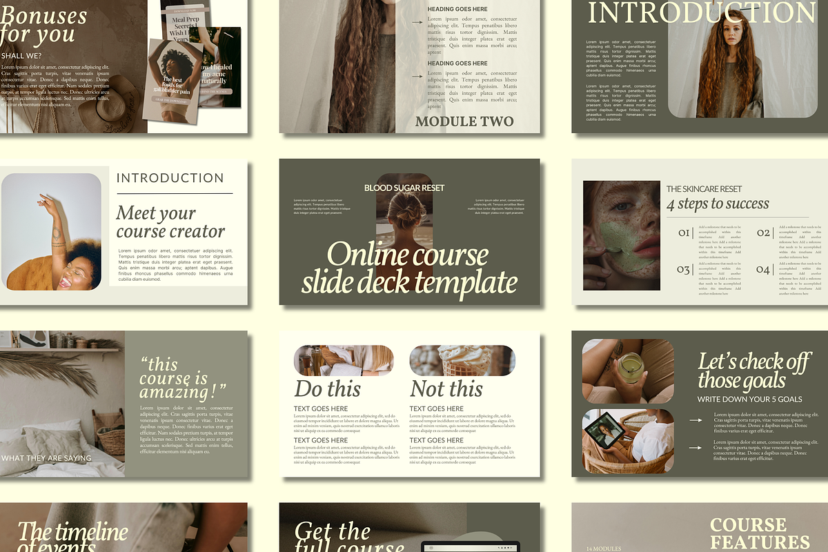 Canva Health Coach Slide Deck, a Presentation Template by Solana Creative Co. (Photo 1 of 6)