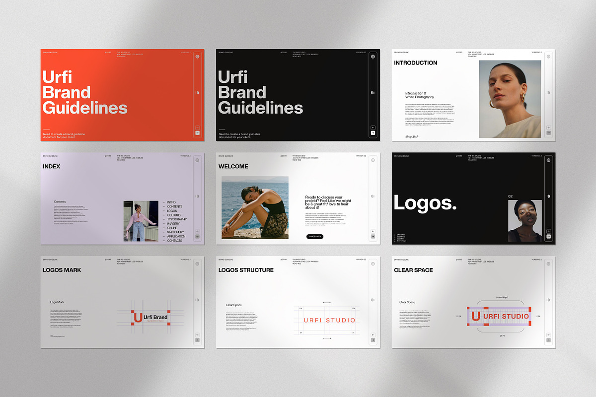 URFI- Brand Guidelines Presentation preview 7