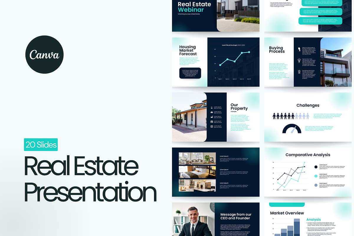 Webinar Slide Deck Presentation, a Presentation Template by Studio B | Canva Template (Photo 2 of 4)