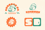 Haltime – Bold Retro Boxy Font, a Sans Serif Font by Typia Nesia (Thumbnail 7 of 11)