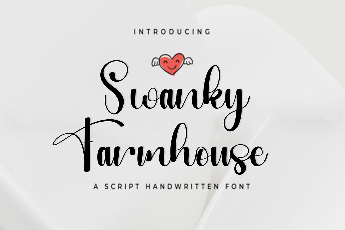 Swanky Farmhouse, a Handwritten Font by FreshTypeINK (Photo 1 of 8)