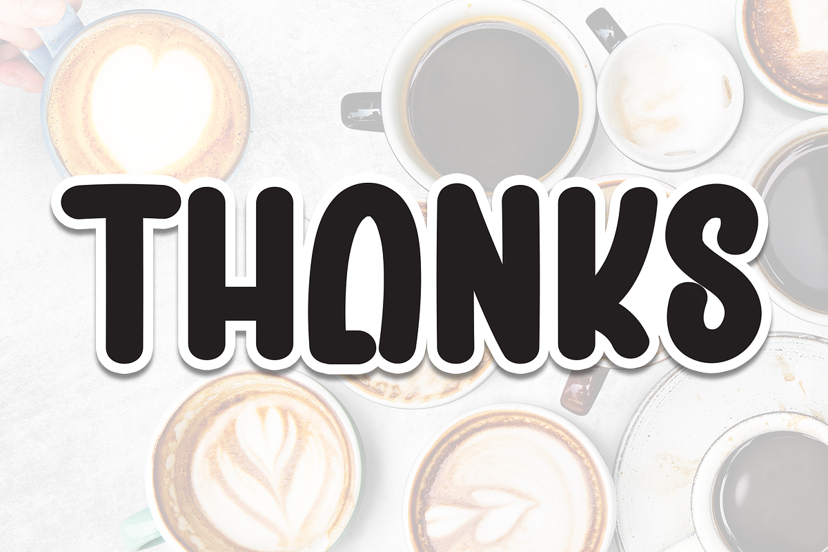 Coffee Break | Script Font, a Script Font by Scratchones (Photo 8 of 8)