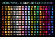 COLORFUL CHROME GRADIENTS BUNDLE, a Gradient Add-On by Juksy (Thumbnail 1 of 3)