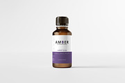 7 in 1 Amber Glass Cosmetic Bundle, a Cups & Container Mockup by pmvch (Thumbnail 9 of 106)