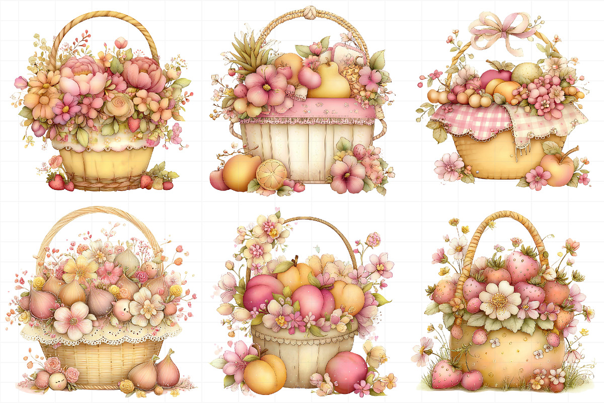 Summer Picnic Basket Clipart, an Illustration by Daily.Designs (Photo 5 of 8)