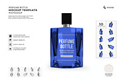 Perfume Bottle Mockup Template Set, a Packaging Mockup by DesignRushMarket (Thumbnail 1 of 11)