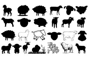 Sheep Silhouette