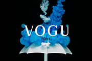 Vogu-Font | With 5 Free Mockups, a Sans Serif Font by Modus Prime (Thumbnail 1 of 6)