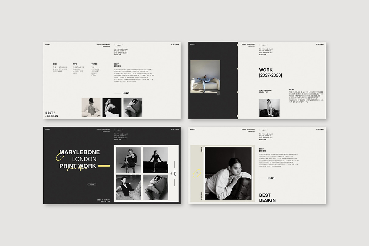 Hubs Portfolio Presentation preview 2