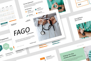 Fago : Medical Google Slides, a Presentation Template by Punkl Camp