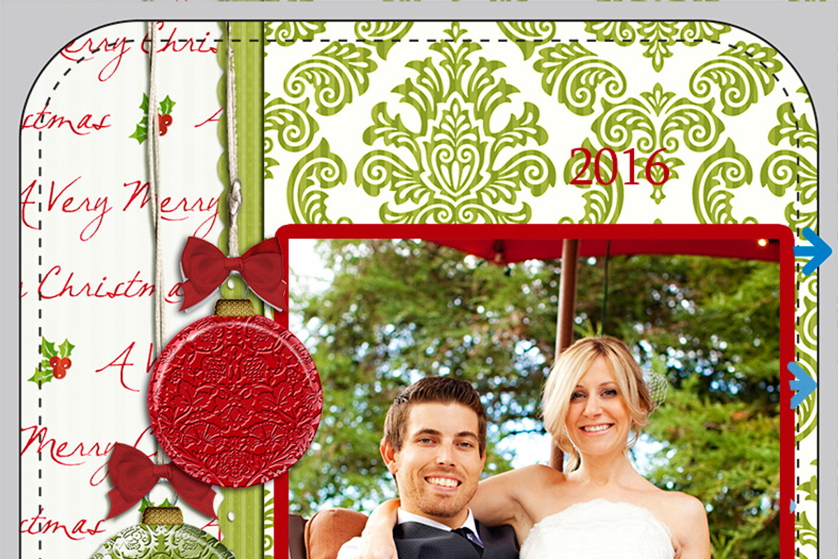 Simply Christmas: Mega Digital Paper preview 5