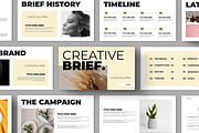 Creative Brief Presentation Layout, a Presentation Template by ContestDesign (Thumbnail 1 of 5)