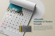 Wire Wall Calendar Mockup Set, a Mockup by Remnand Studio (Thumbnail 5 of 11)